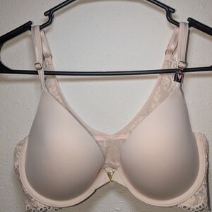 Victoria's Secret- Love Cloud- Uplift Demi Bra- 34C- Purest Pink